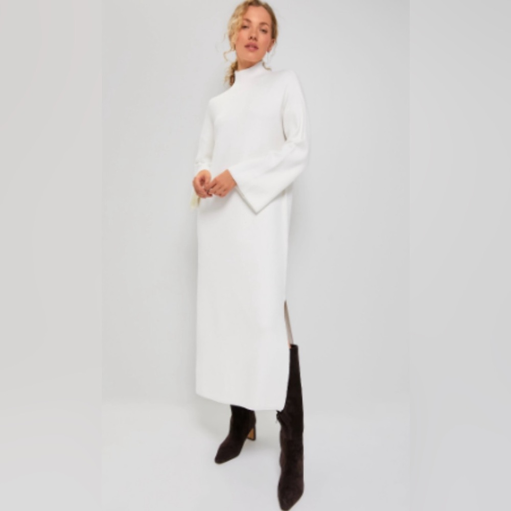 Winter white Vivianne Dress